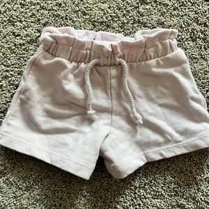 Zara Baby Light Pink Shorts 3-6M
